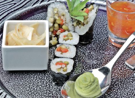 Kurubaklagilli Karışık Sushi