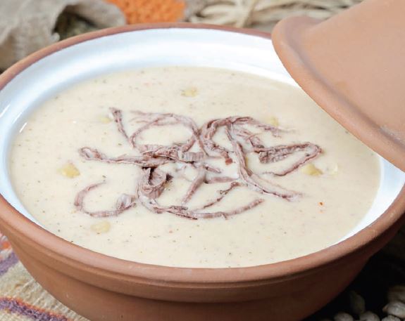 Nohutlu Yarmalı Etli Keşkek Çorbası