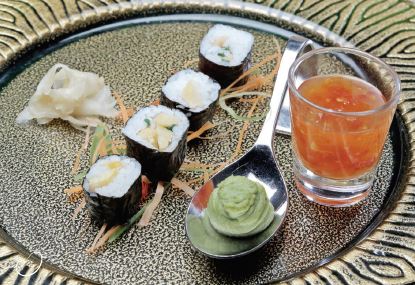 nohutlu sushi