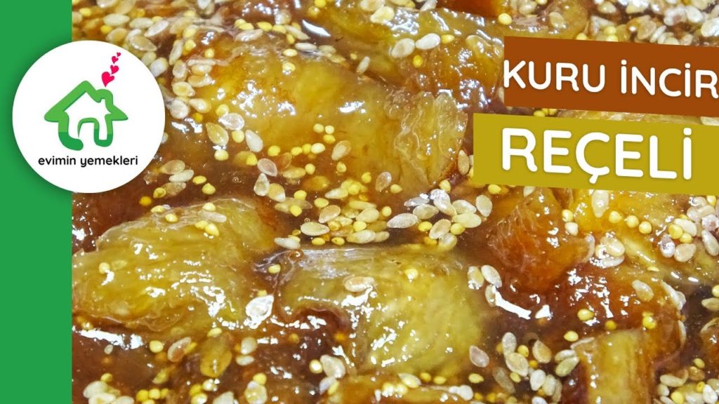 Susamlı Kuru İncir Reçeli