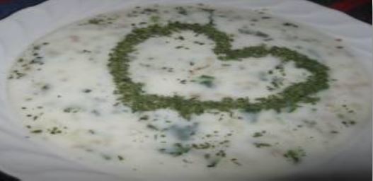 Buğdaylı Ayran Çorbası