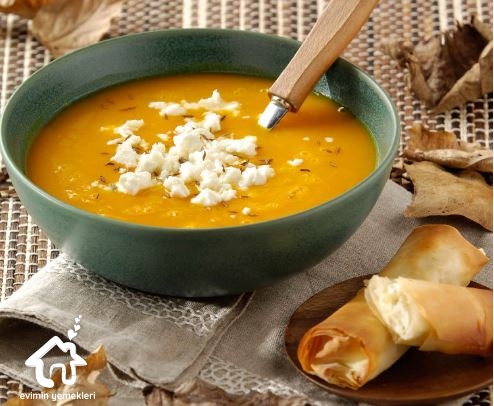 Kimyonlu Balkabağı Çorbası