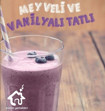 Meyveli Vanilyalı Tatlı