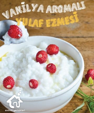 Vanilyalı Yulaf Ezmesi