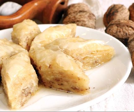 beyaz baklava