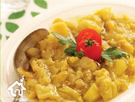 Köz Patlıcan Salata Tarifi