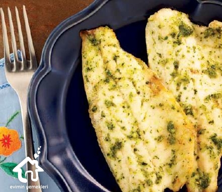 Pesto Soslu Levrek Fileto