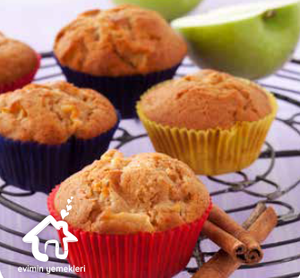 Elmalı Tarçınlı Muffin Tarifi