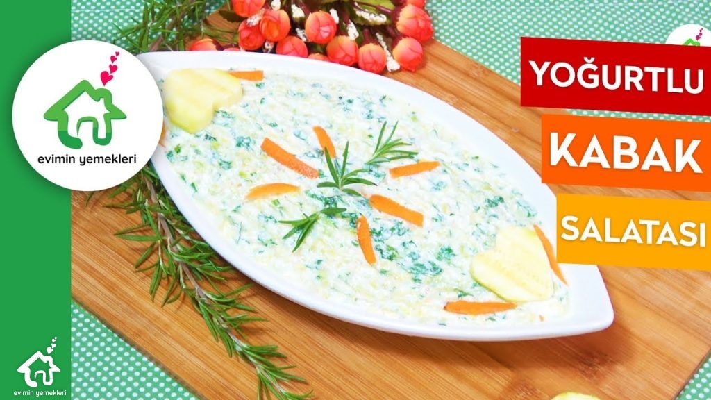 Yoğurtlu Kabak Salatası Tarifi