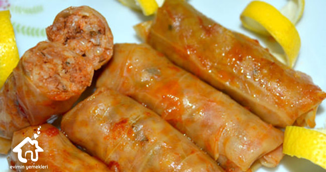 Tahinli Lahana Dolması