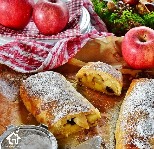 Elmalı strudel tarifi