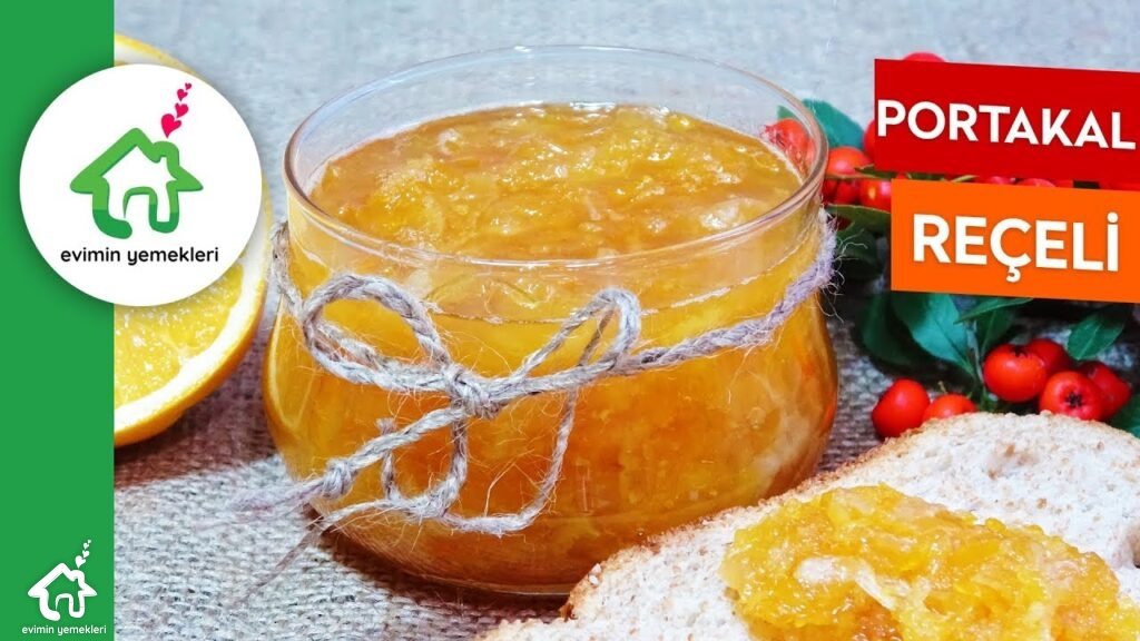 Portakal reçeli tarifi