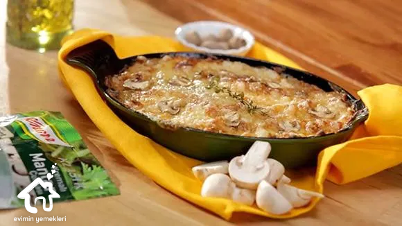 Mantarlı Patatesli Graten Tarifi