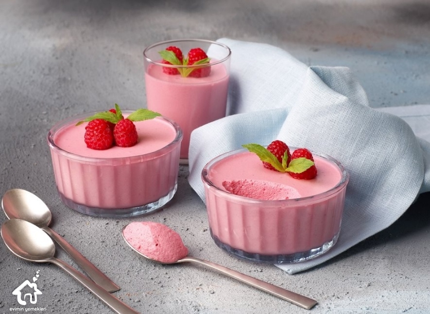Ahududulu mousse tarifi