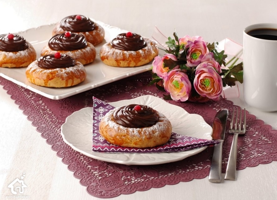 pudingli çörek tarifi