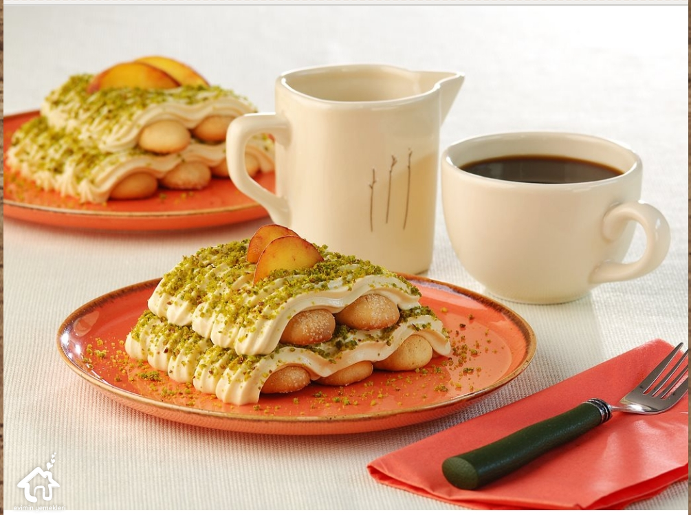 Yeşil çaylı tiramisu tarifi