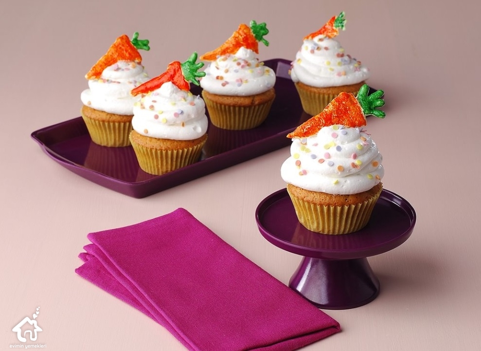 Havuçlu cupcake tarifi