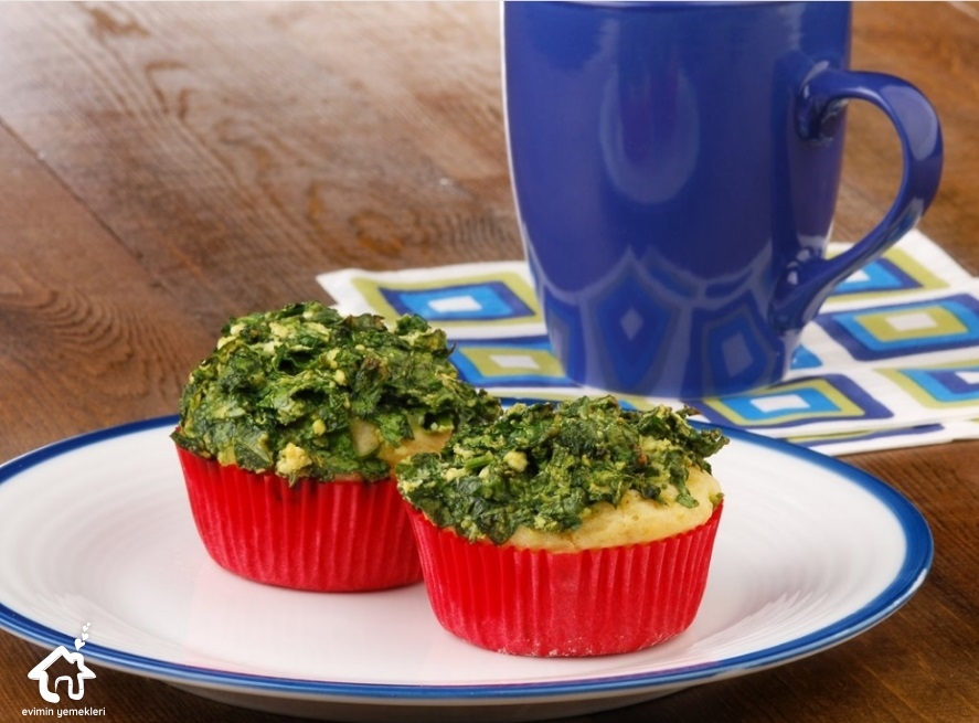 Ispanaklı muffin tarifi
