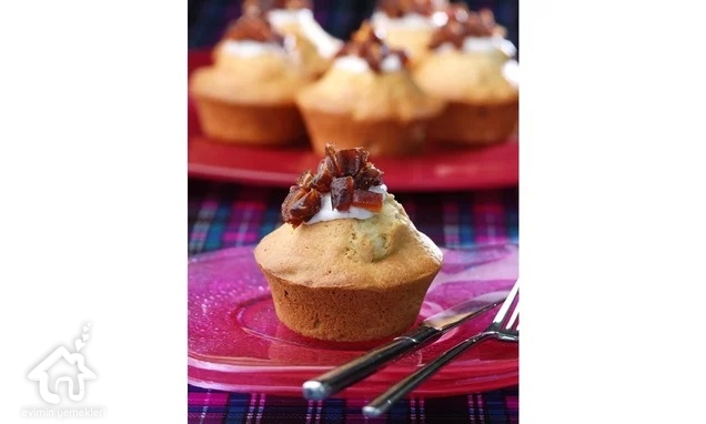 hurmalı muffin tarifi